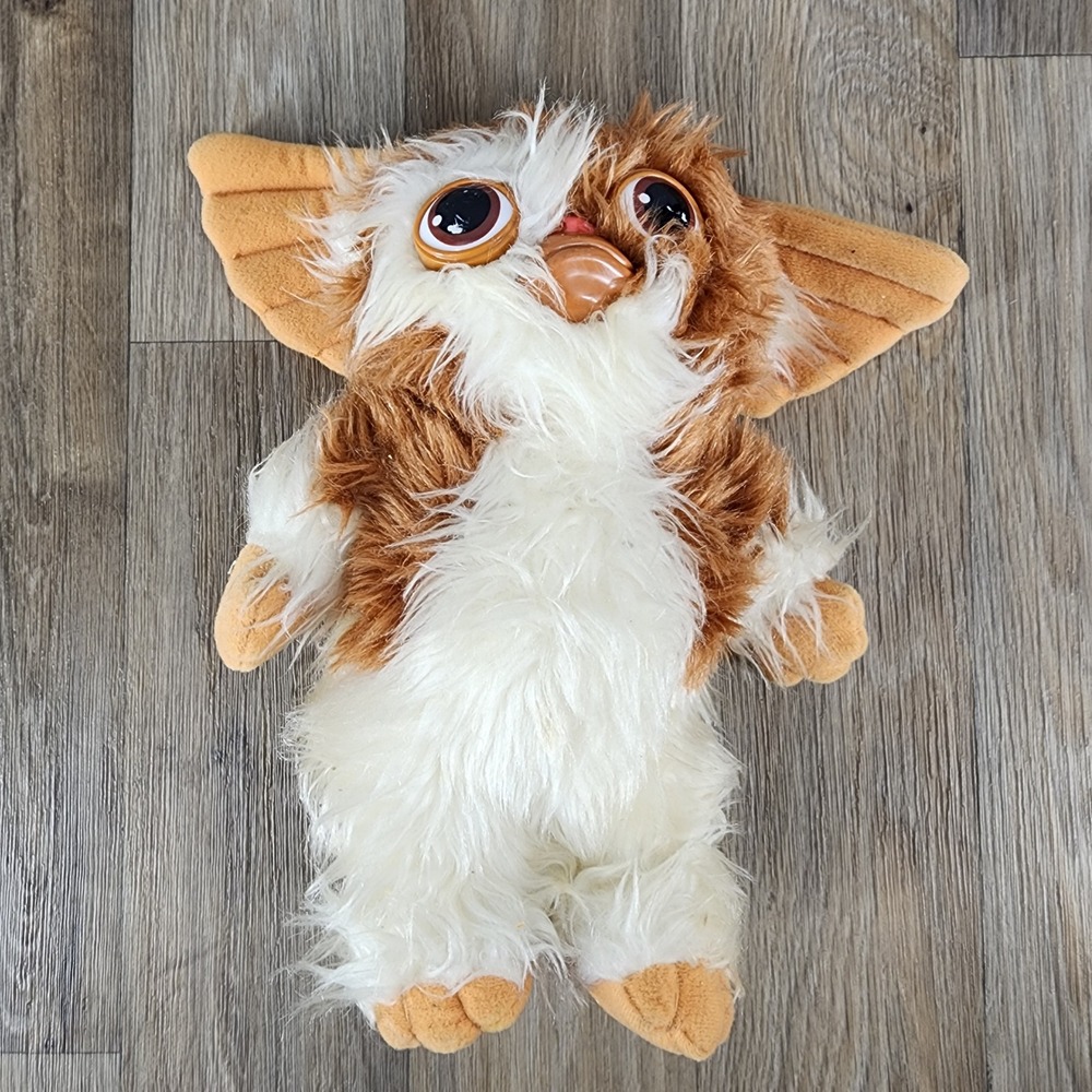 Vintage 1984 Hasbro Softies Gremlins‎ Gizmo Plush Mogwai 11 inch Stuffed Toy